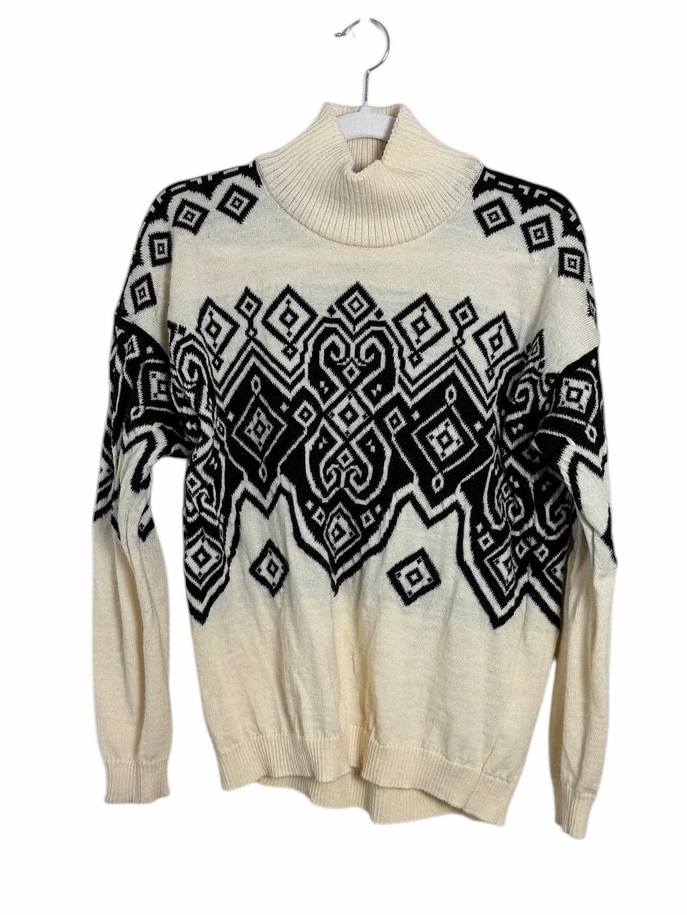 Dale of Norway Wool Fair Isle Sweater Ski Outdoor Winter Snow Size Medium